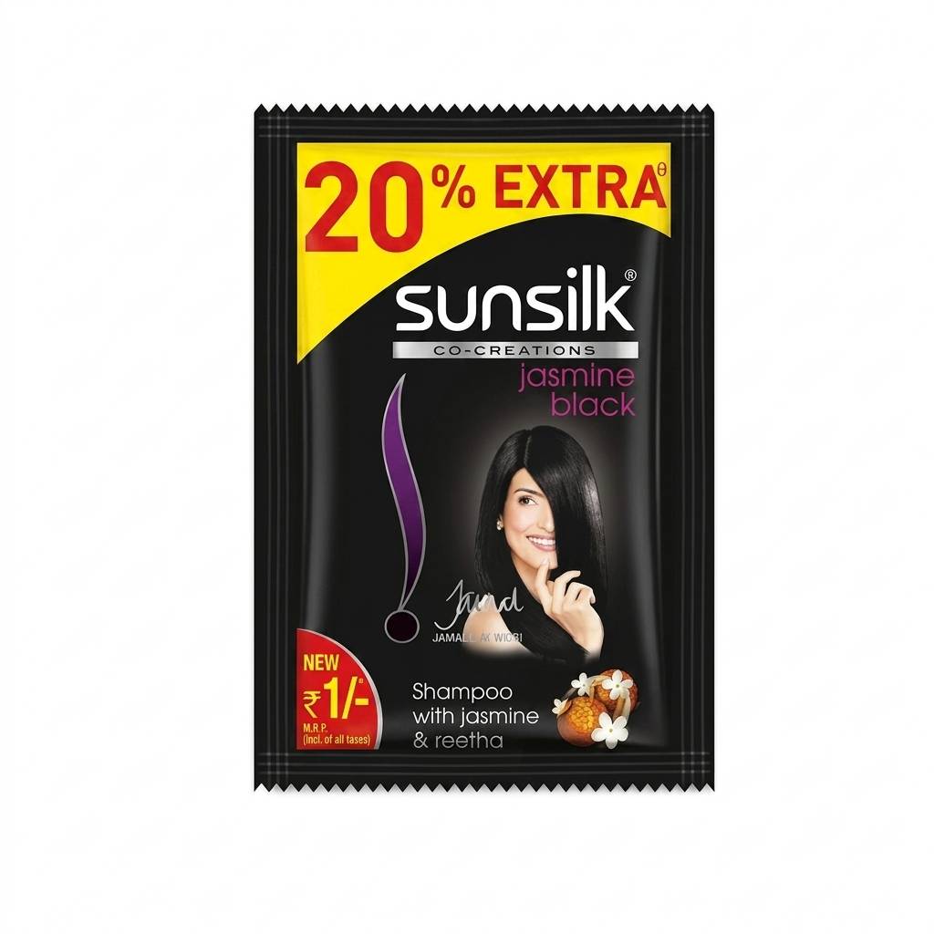 SHAMPOO SUNSILK PINK 1/- CARTOON