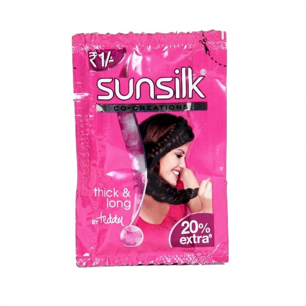 SHAMPOO SUNSILK PINK 1/- 16PCS CHAIN