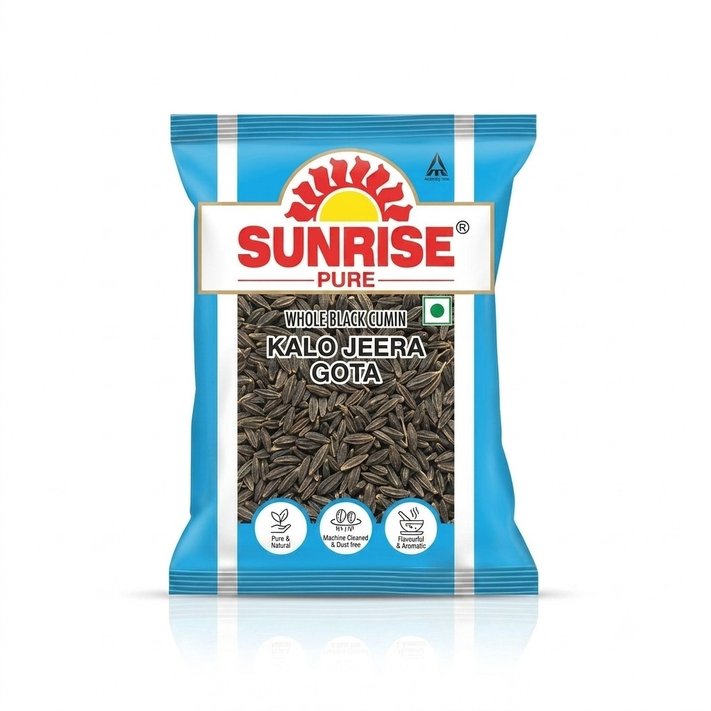SUNRISE KALO JEERA GOTA 50GM PACKET MRP