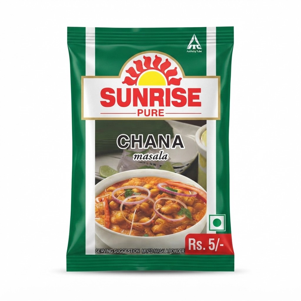 SUNRISE CHANA MASALA 5/- HANGER