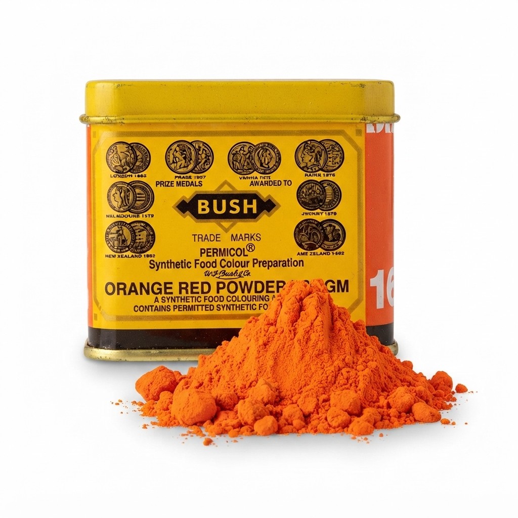 BUSH FOOD COLOR 10GM ORANGE