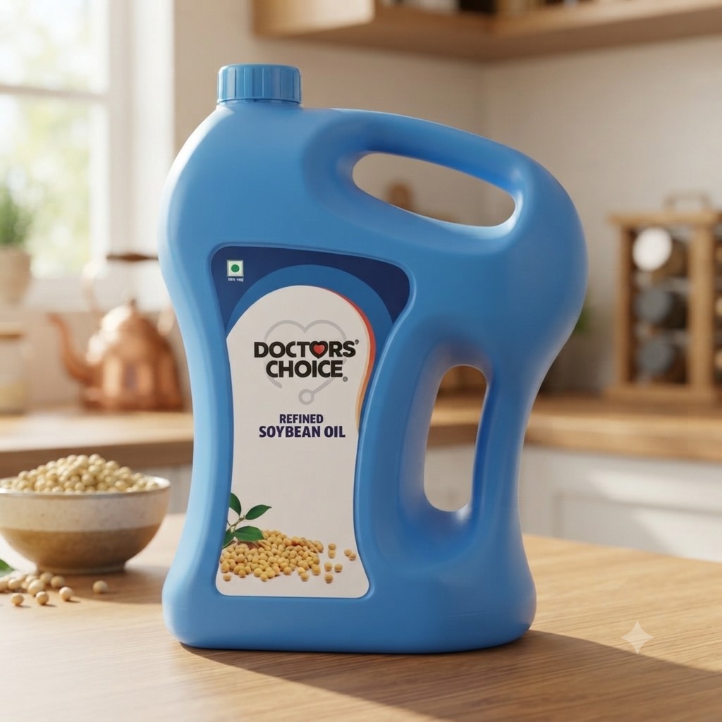 DOCTOR CHOICE 4KG SOYABEAN OIL JAR