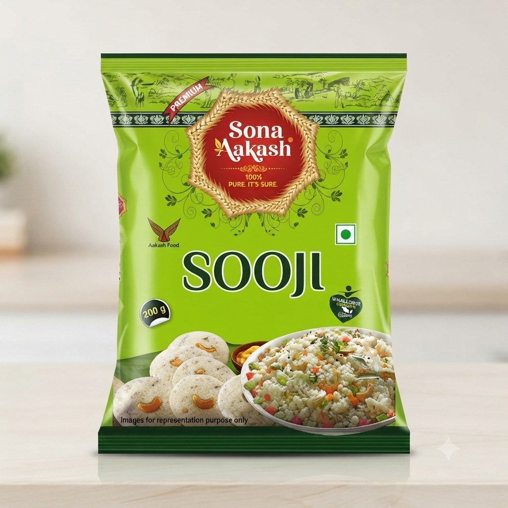 SUJI 200GM SONA AKASH