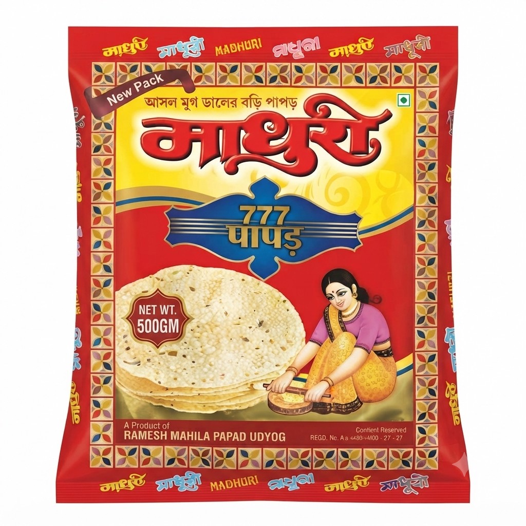 MADHURI PAPAD 500GM