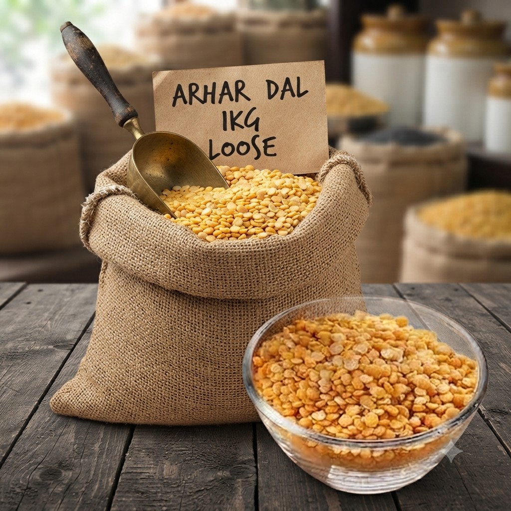 ARHAR DAL 1KG LOOSE
